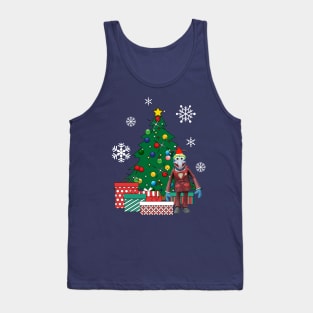 Gonzo Around The Christmas Tree Muppets Tank Top